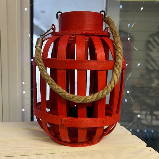 Wooden candle Lantern