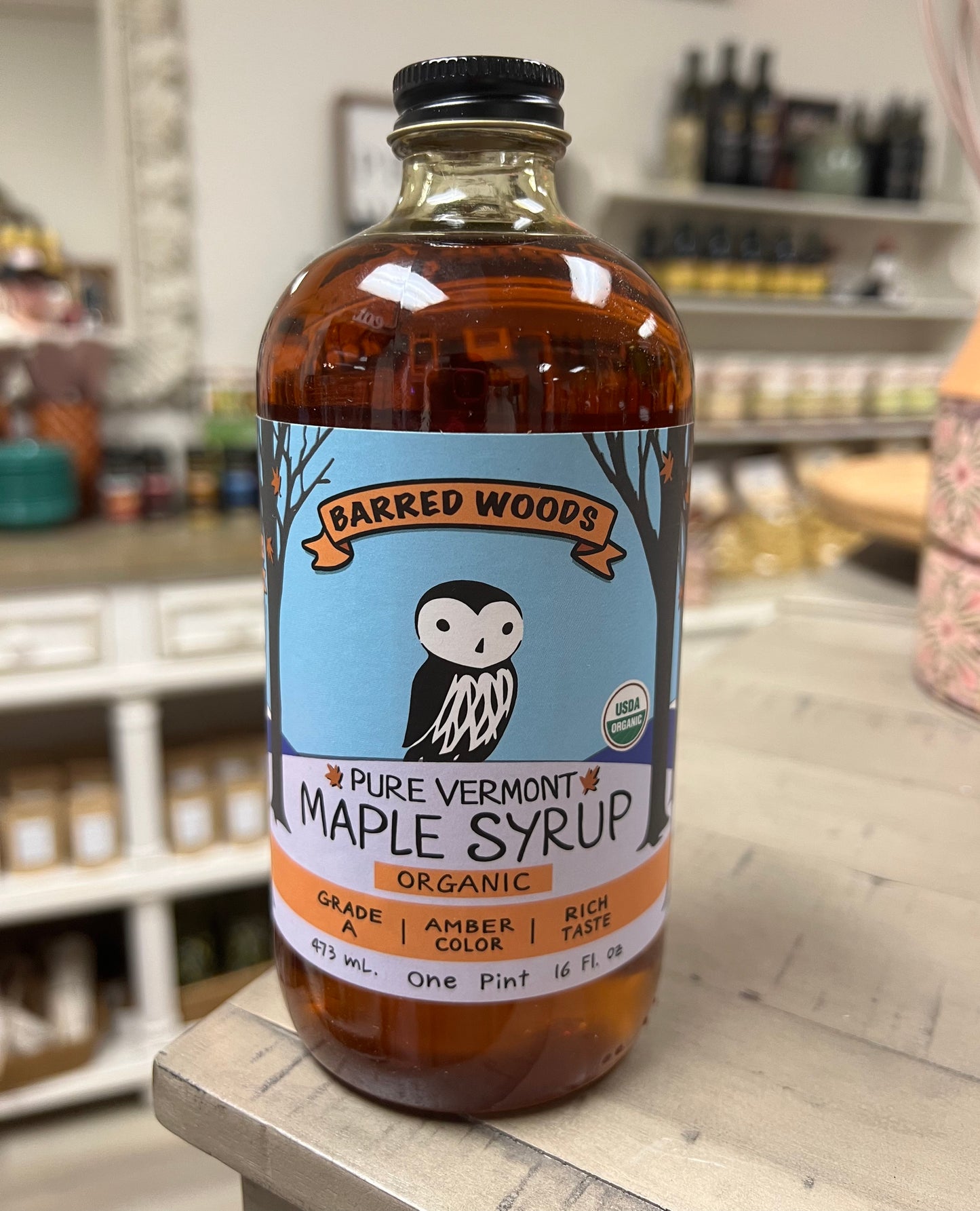 Barred Woods Vermont Maple Syrup