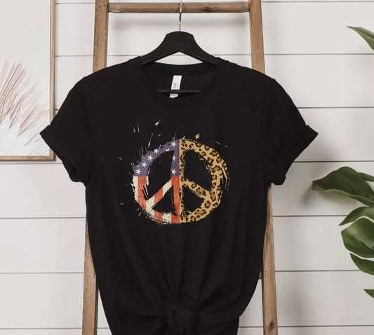 Americana Peace T shirt