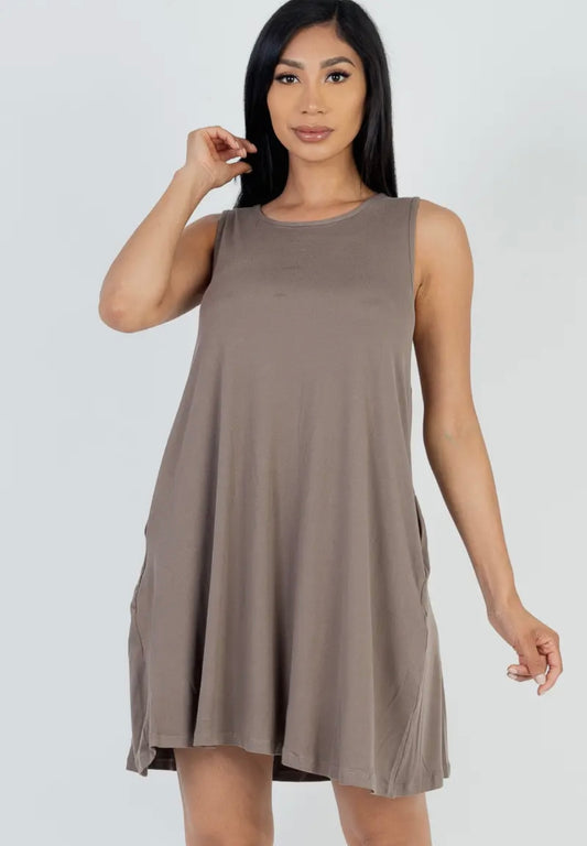 Tank Dress with pockets