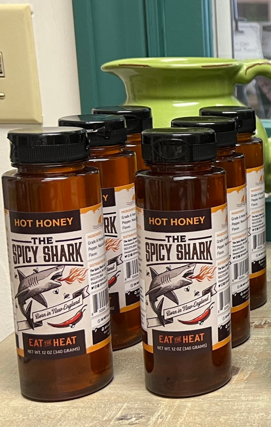 The Spicy Shark Hot Honey 12oz.