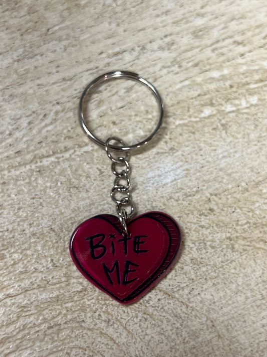 Bite Me Key Chain