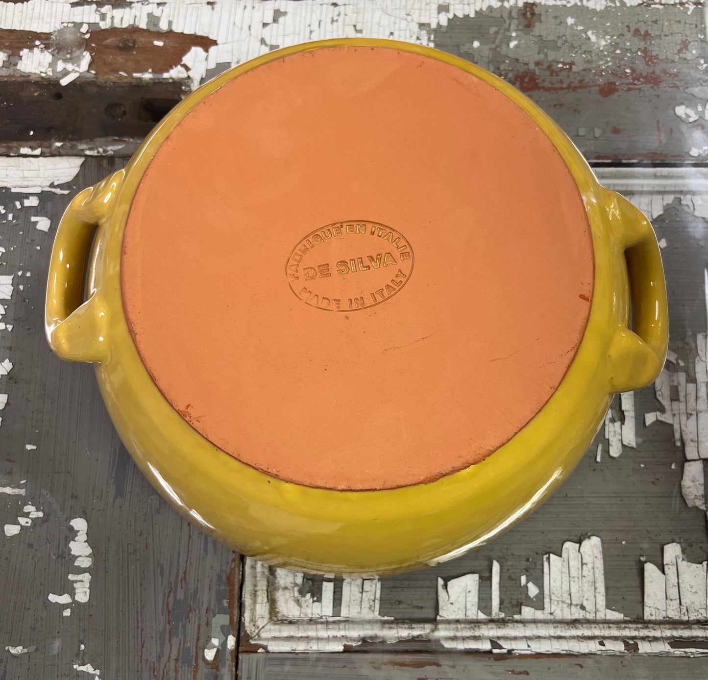 Mustard & Orange Ceramic bowl