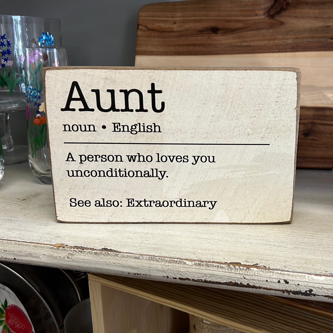 Aunt Block