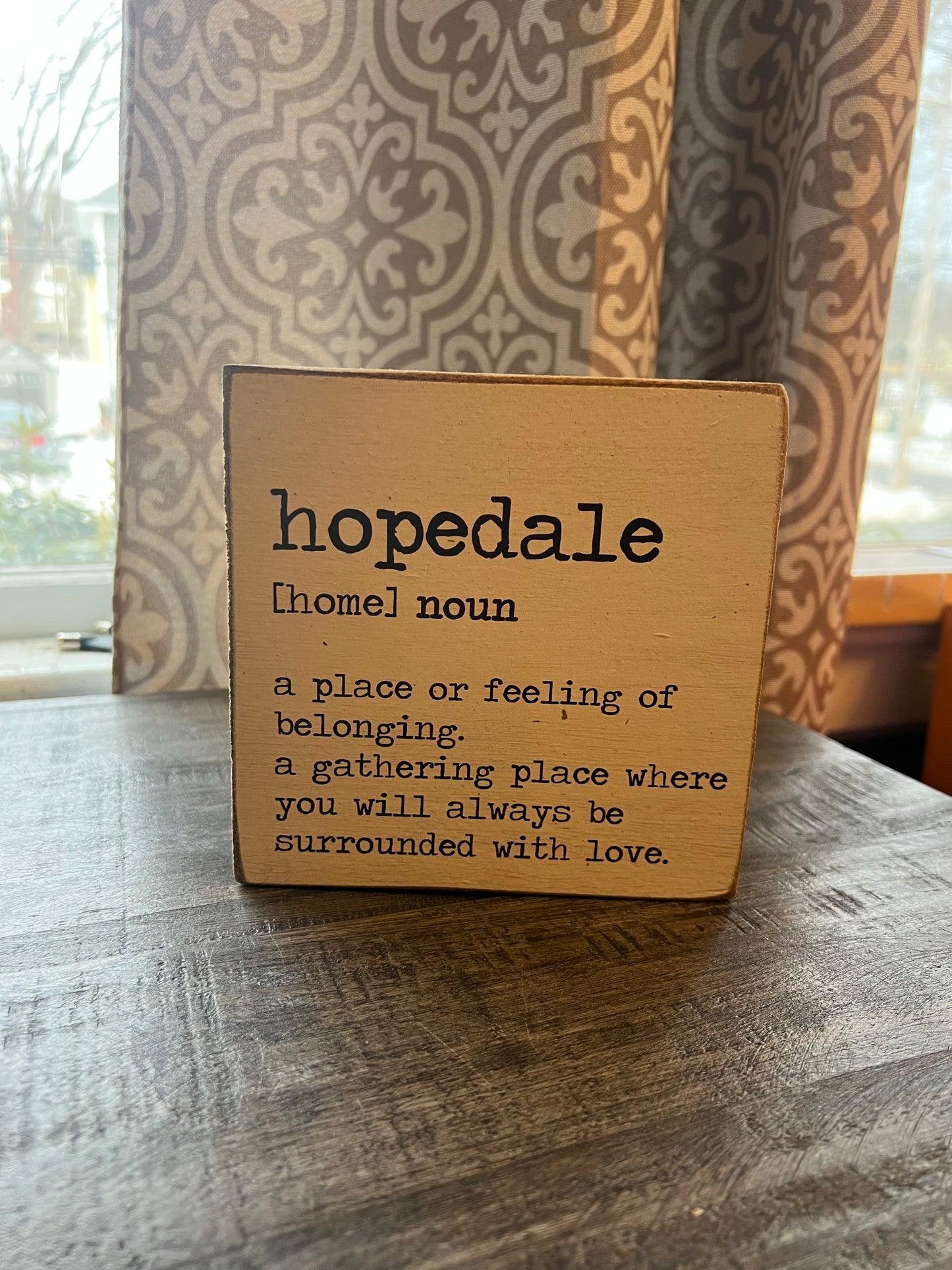 Hopedale Block.        (Shipping Available!)