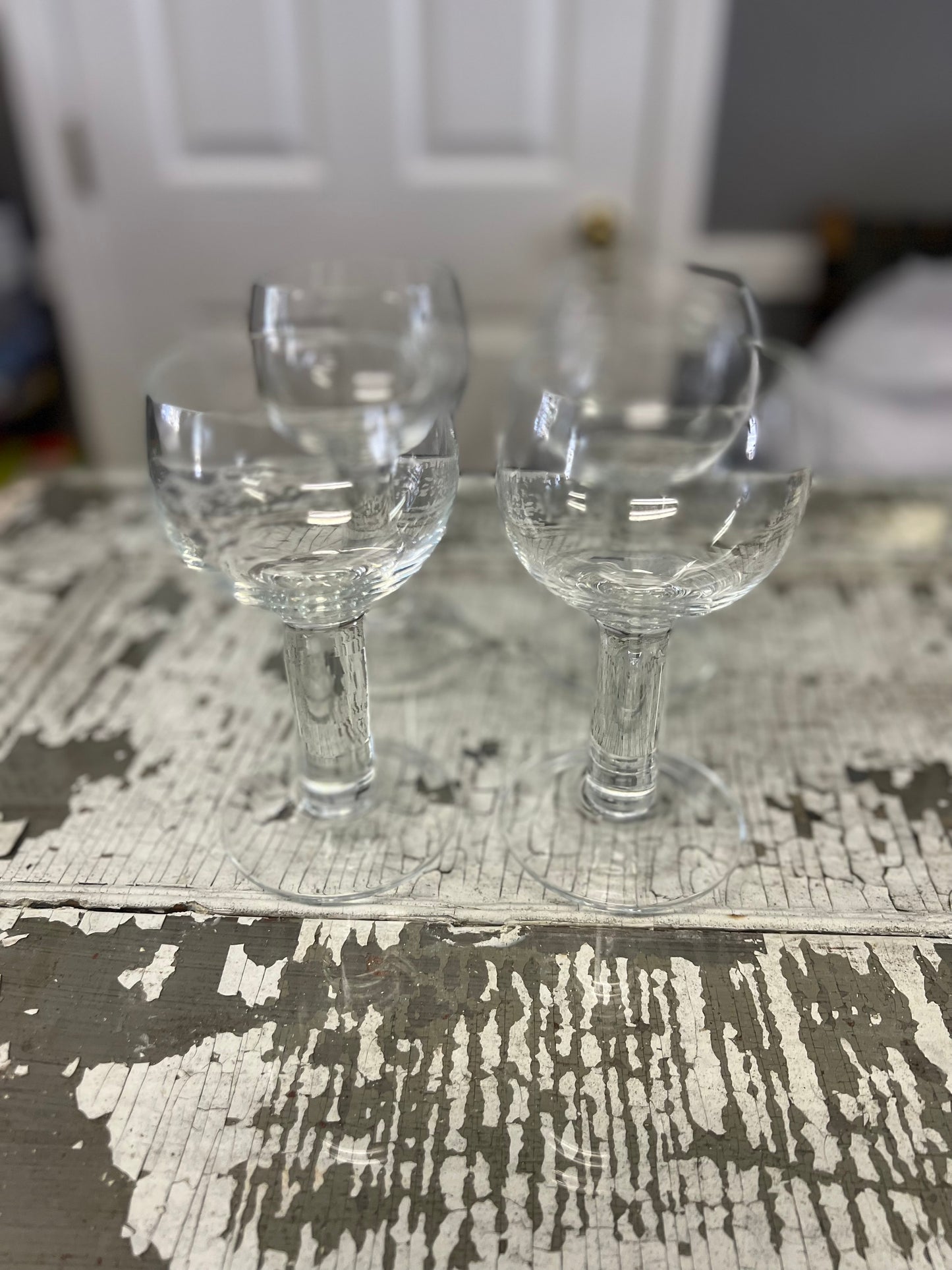 Wine Glass set of 4 w/wide stem